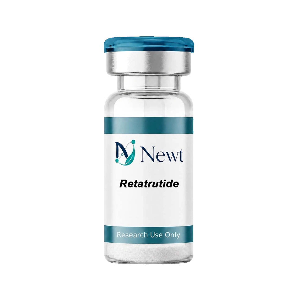 Newt Retatrutide lyophilized powder research vial